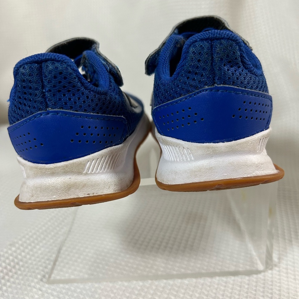 Adidas toddler blue sneakers - Picture 3 of 8